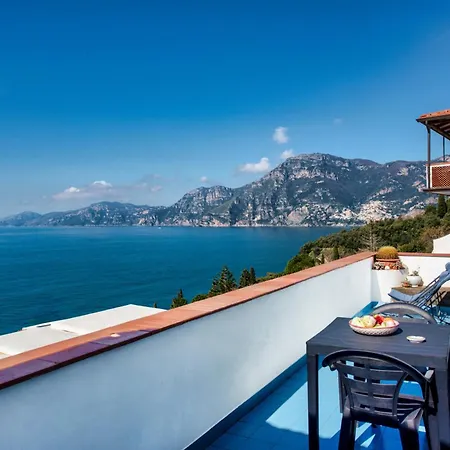 Casa Rosamare Villa Praiano Buitenkant foto